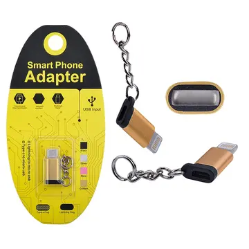 Ligtining Dönüştürücü Micro Usb Adaptor Converter Çevirici Başlık Anahtarlık