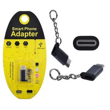Mikro USB to Type C Dönüştürücü Çevirici Anahtarlıklı Başlık