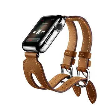 Ally Apple Watch 7-8 41mm 6-5-4 40mm Çift Kayış Kordon Kayış 3-2-1 38mm