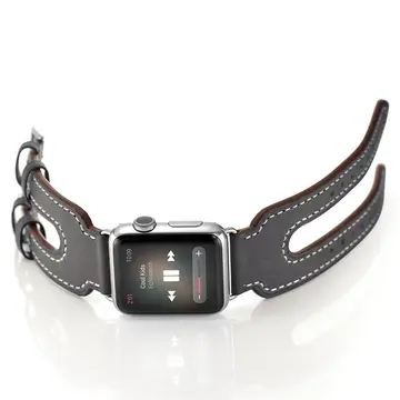 Ally Apple Watch 7-8 41mm 6-5-4 40mm Çift Kayış Kordon Kayış 3-2-1 38mm