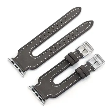 Ally Apple Watch 7-8 41mm 6-5-4 40mm Çift Kayış Kordon Kayış 3-2-1 38mm