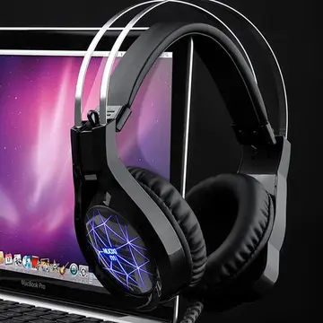 ALLY N1 RGB Gaming Kulaküstü Kablolu Oyuncu Kulaklığı Gürültü Engelleyici Kulaklık