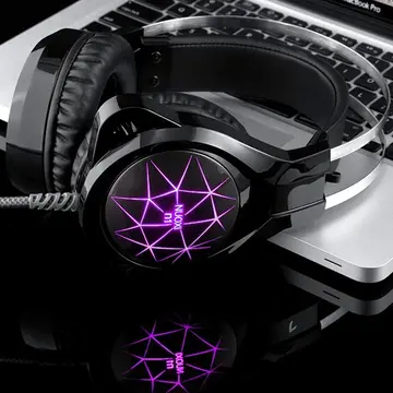 ALLY N1 RGB Gaming Kulaküstü Kablolu Oyuncu Kulaklığı Gürültü Engelleyici Kulaklık