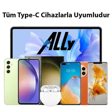 Ally TE-PD14 30W Type-C- USB C Hızlı Şarj Adaptörü