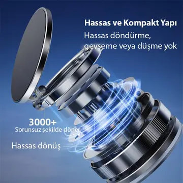 ALLY Vakumlu Telefon Tutucu Araç-Navigasyon Manyetik Telefon Tutucu Magsafe