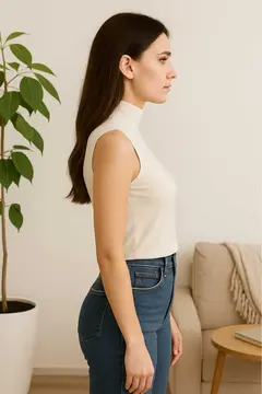 Kadın Kolsuz Body (2 Adet)