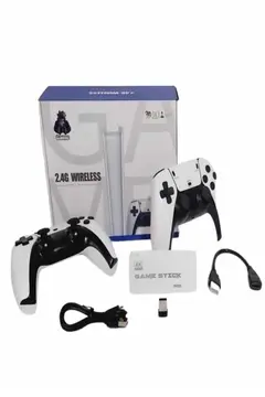 Game Stick 4K Retro Çift Kollu Atari Oyunlari +20000 Oyunlu Konsol Nostalji