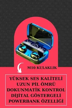 İkili Set Akıllı Saat Ve Bluetooth Kulaklık Kablosuz Uzun Pil Ömrü Spor Modları
