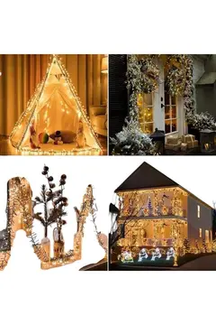 10 Metre Led Işık Saçaklı Dekoratif Şerit Led