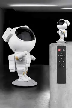 Çocuklara Özel Projeksiyon Astronot Lamba Speaker Sevimli