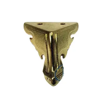 Kelebek Ahşap, Sunta Sandık Ayağı, Kutu Ayak 3,5 Cm - Sarı