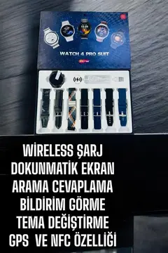Yeni Model Akıllı Saat Bluetooth Bağlantılı NFC ve GPS Uyumlu