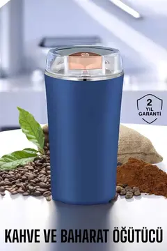 Kahve Ve Baharat Öğütücü Dayanıklı Paslanmaz Çelik Kolay Kullanım
