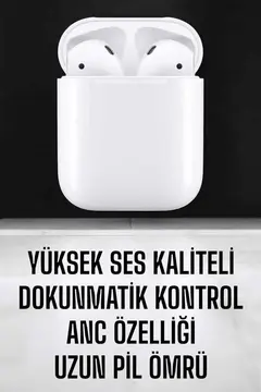 Yeni Nesil Bluetooth 5.0 Kablosuz Kulaklık Yüksek Ses Kalitesi ve Uzun Pil Ömrü