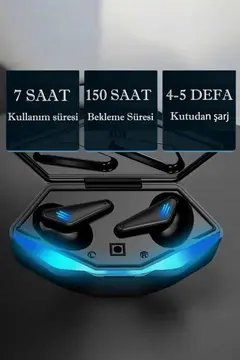 Bluetooth Gamer Oyuncu Kulaklığı ANC Özelliği Yüksek Ses Kaliteli