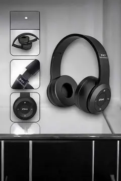 Kulak Üstü TF Kart ve AUX Destekli Ergonomik Bluetooth Kulaklık