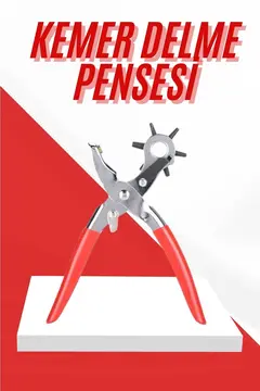 Kemer Delme Pensesi 6 Farklı Boyutta Kemer Delici Ev Deri Kemer