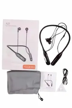 Boyun Bantlı Kablolu Yüksek Ses Kaliteli Bluetooth Kulaklık Uzun Pil Ömrü 100 saat sarj