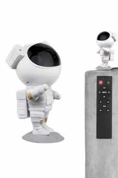 Gece Lambası Astronot Bluetooth Hoparlörlü Galaksi Işık Projektörü