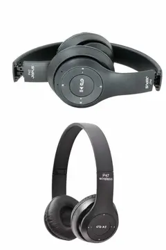 Wireless 5.0 Bluetooth Kablosuz Kulaklık ANC Özellikli Kulak Üstü Ayarlanabilir