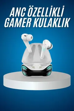 Oyuncu Kulaklığı Mikrofonlu Gürültü Engelleme Gecikme Önleyici Bluetooth Kulaklık