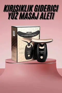 Yüz Ve Boyun Kırşıklık Giderici Ems Güzellik Cihazı GıdıkSarkmaKırışıklık Yüz Masaj Aleti