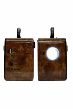 Nostaljik Radyo Bluetooth Bağlantılı Müzik Kutusu Ahşap