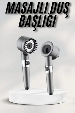Masaj Etkili Turbolu Çok Fonksiyonlu Filtreli Duş Başlığı Yeni Nesil