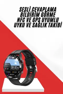 Yeni Nesil Akıllı Saat Arama Cevaplayan Uzun Pil Ömrü Müzik Dinleme