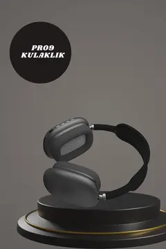 Kulak Üstü Kulaklık Pro9 ve Yeni Nesil Akıllı Saat Android ve İOS Uyumlu ANC Özelliği