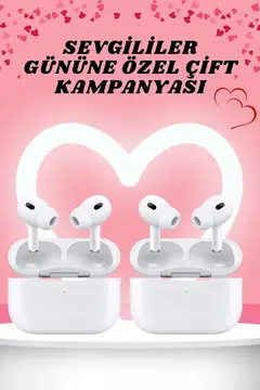 Sevgiliye Hediye Çift Kulaklığı Yeni Nesil Pro Kulaklık Sevgililer Gününe Özel Kampanya
