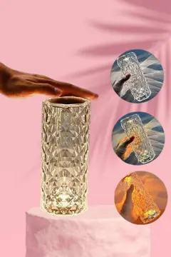 Sevgililer Gününe Özel Romantik Kristal Gece Lambası Sevgiliye Hediye