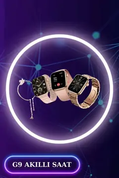 3 Kordonlu Dokunmatik Ekran Akıllı Saat ve 2.Nesil Kablosuz Bluetooth Kulaklık ANC/ENC
