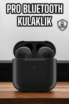 Bluetooth Kulaklık Yeni Nesil Pro Sensörlü Mikrofon Çağrı Cevaplama