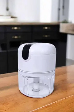 Şarjlı Mini El Rondosu Doğrayıcı Taşınabilir 250 ml Çelik Bıçaklı