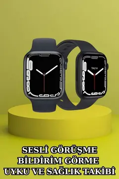 3.Nesil TWS Bluetooth Kulaklık ve Dokunmatik Ekran Akıllı Saat Sesli Görüşme