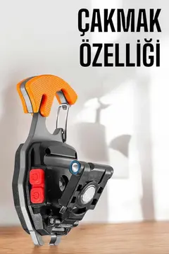 yeni nesil Kamp Feneri Çok Fonksiyonlu Fener Anahtarlık Usb Çakmaklı Cam Kırıcı Kemer Kesici Açacak