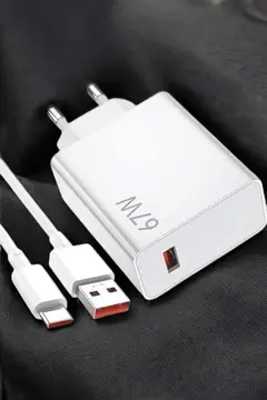 67W Şarj Aleti Turbo Hızlı Type-C Şarj