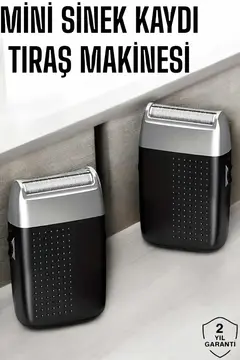 Tıraş Makinesi Mini Sinek Kaydı Şarjlı Taşınabilir Paslanmaz Çelik