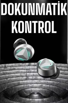 Oyuncu Kulaklığı Bluetooth Bağlantılı ANC Özelliği 5.0 Bluetooth