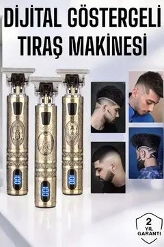 Tıraş Makinesi Çizik Tıraş Paslanmaz Çelik Uzun Ömürlü Şarjlı