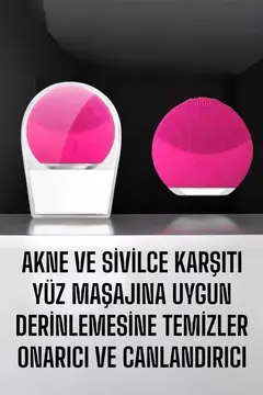 Yüz Temizleme Aleti Genç Görünüm Sağlayan Kan Dolaşımını Hızlandıran Kablosuz ve Taşınabilir