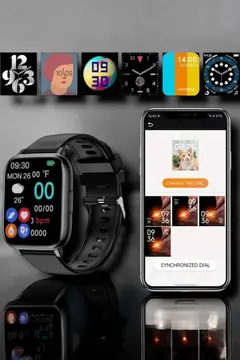 Suya Dayanıklı Bluetooth Akıllı Saat GPS Adımsayar Nabız & Sağlık Takibi