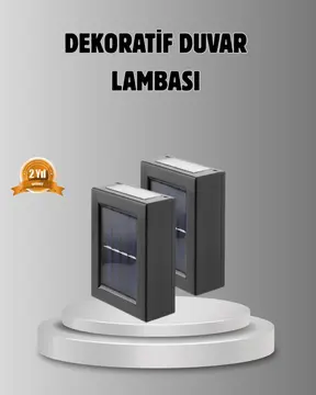 Güneş Enerjili 6 LED Solar Lamba – Fotoselli Su Geçirmez ve Çevre Dostu Bahçe Işığı