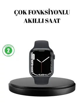 1.9 İnç Akıllı Saat – Bluetooth 5.0 Kablosuz Şarjlı IP68 Su Geçirmez Akıllı Saat
