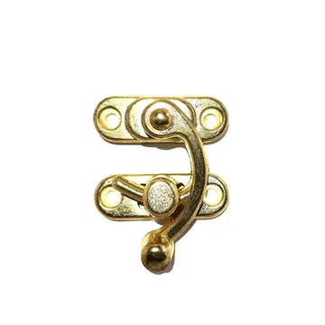 Yay Gözü, Ahşap Kutu Klipsi - Küçük 28x33 Mm, Sarı, 100 Adet