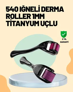 Cilt Yenileyici Derma Roller – Mikro İğneli Bakım Aracı