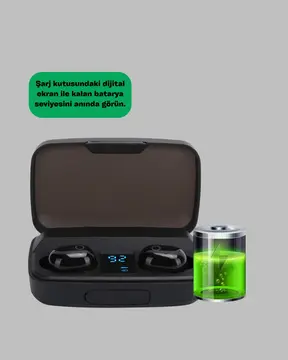 ABS Gövdeli Hafif ve Uzun Ömürlü Bluetooth Kulaklık