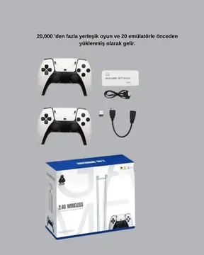 M15 Video Oyun Konsolu 20 Emülatör Destekli 64GB Bellekli