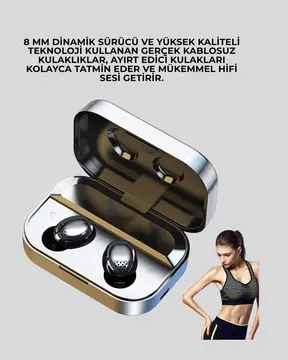 Gürültü Engelleyici Bluetooth Kulaklık – Akıllı Ekranlı HiFi Ses Kalitesi